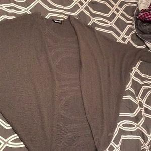 Olive green oversized cardigan